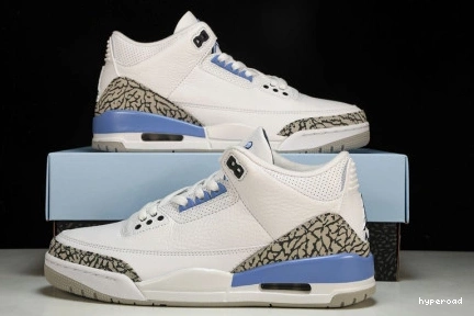 Hyperoad JORDAN “UNC” WHITE RETRO AIR 3 1019